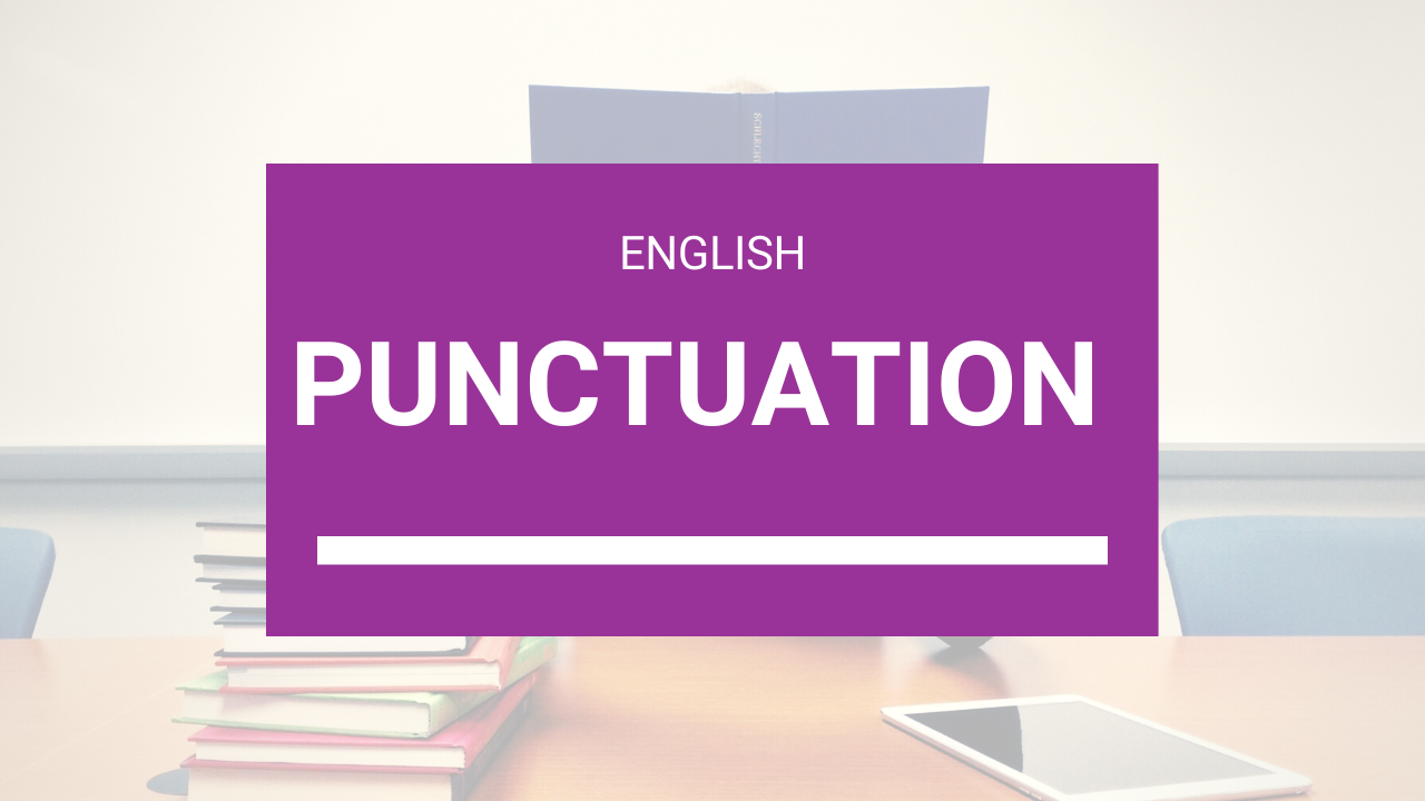 English Punctuation